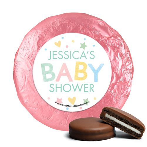 Personalized Bonnie Marcus Sweet Baby Shower Milk Chocolate Covered Oreos