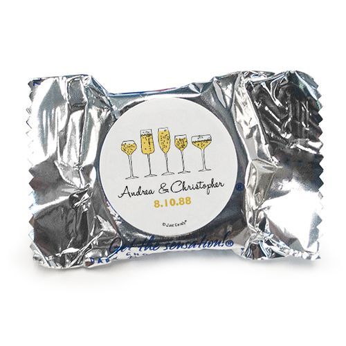 Personalized York Peppermint Patties - Anniversary Cheers To Love
