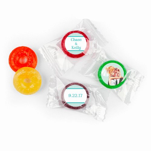 Love Me Tender Personalized Wedding LIFE SAVERS 5 Flavor Hard Candy Assembled
