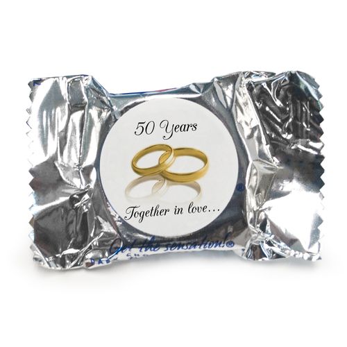 Anniversary Personalized York Peppermint Patties Rings