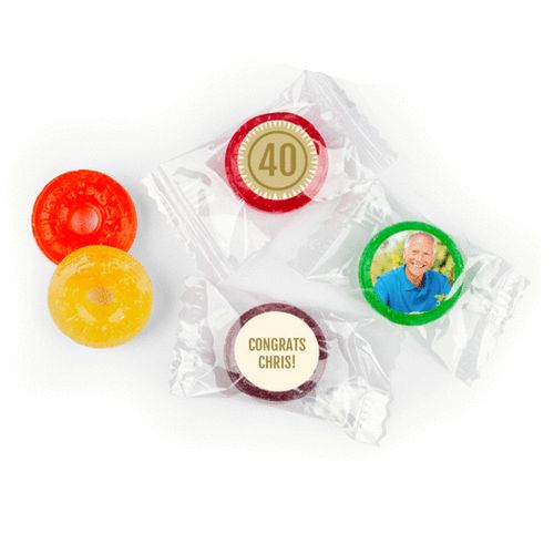 Personalized Bonnie Marcus Collection Retirement Certificate Assembled LifeSavers 5 Flavor Hard Candy (300 Pack)