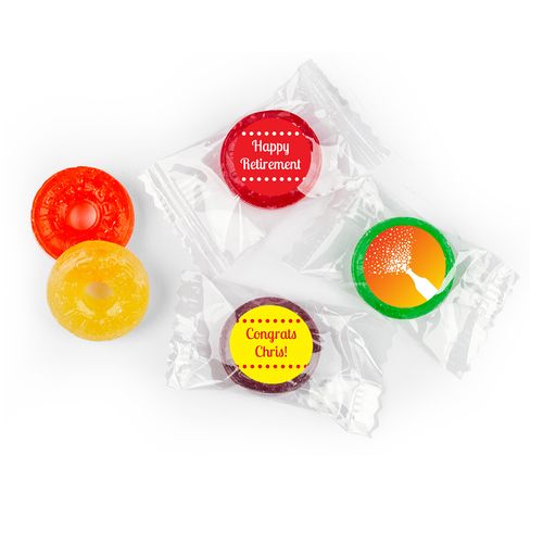 Celebrate Personalized Retirement LifeSavers 5 Flavor Hard Candy Assembled