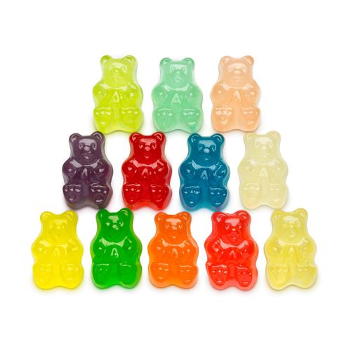 Assorted Flavor Gummi Bears -12 flavors