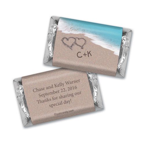 Love You Sand Personalized Miniature Wrappers
