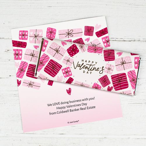 Personalized Valentine's Day Chocolate Bar Wrapper Only - Sweet Gifts