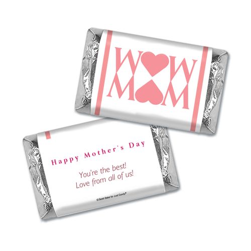 Personalized Mother's Day Heart Hershey's Miniatures