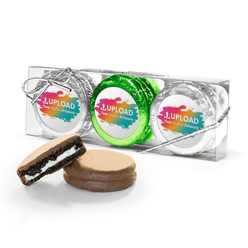 Personalized Add Your Artwork 3PK Chocolate Covered Oreo Cookies
