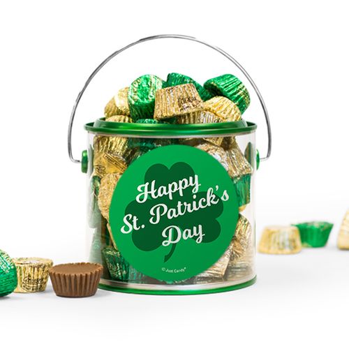 St. Patrick's Day Clovers Reese's Filled Green Paint Can
