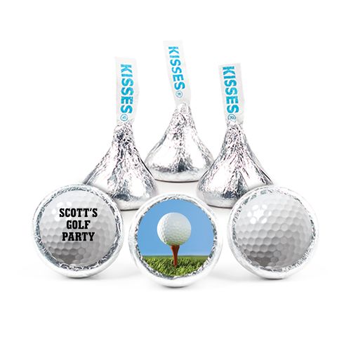 Personalized Birthday Golf 3/4" Sticker (108 Stickers)