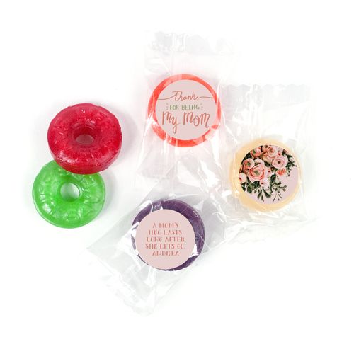 Personalized Mother's Day Thank You Bouquet LifeSavers 5 Flavor Hard Candy