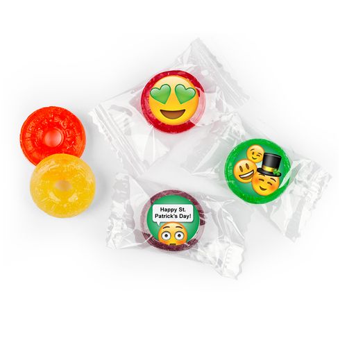 Personalized St. Patrick's Day Emoji LifeSavers 5 Flavor Hard Candy (300 Pack)