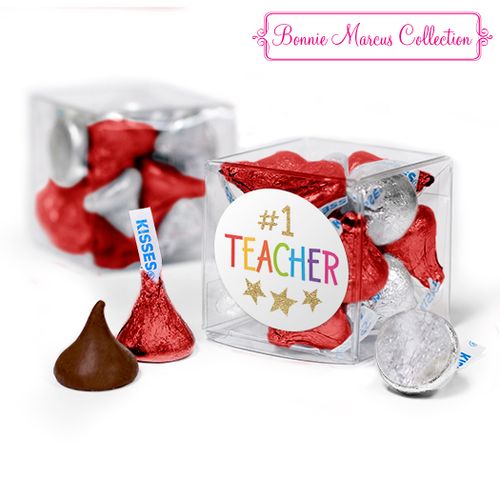 Bonnie Marcus Collection Teacher Appreciation Gold Star Clear Gift Box