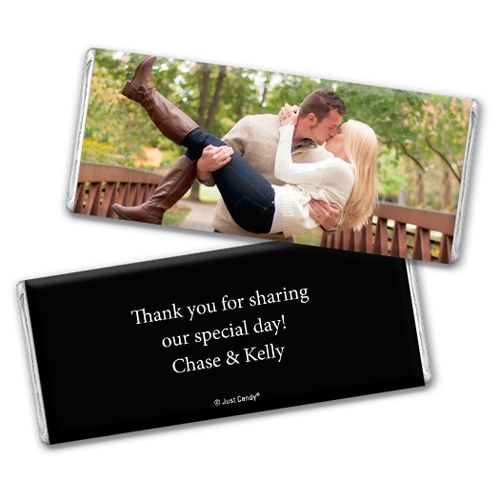 All About Two Engagement Favors Personalized Candy Bar - Wrapper Only