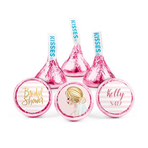 Personalized Bonnie Marcus Bridal Shower Bridal March Hershey's Kisses - pack of 50