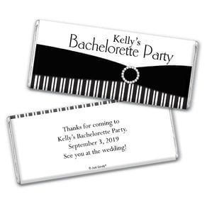 Classy Bachelorette Party Favors Personalized Hershey's Bar Assembled