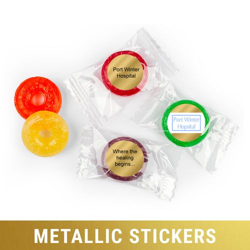 Personalized Life Savers 5 Flavor Hard Candy - Metallic Business Add Your Logo