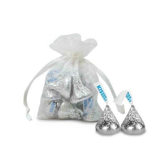 Extra Small Organza Bag - Pack of 12 White