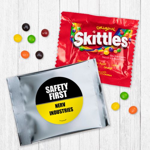 Personalized Promotional Safety First - Skittles