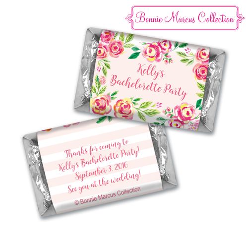 Bonnie Marcus Collection Chocolate Candy Bar & Wrapper In the Pink Bachelorette Favors