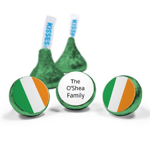 Personalized St. Patrick's Day Gold Hershey's Kisses
