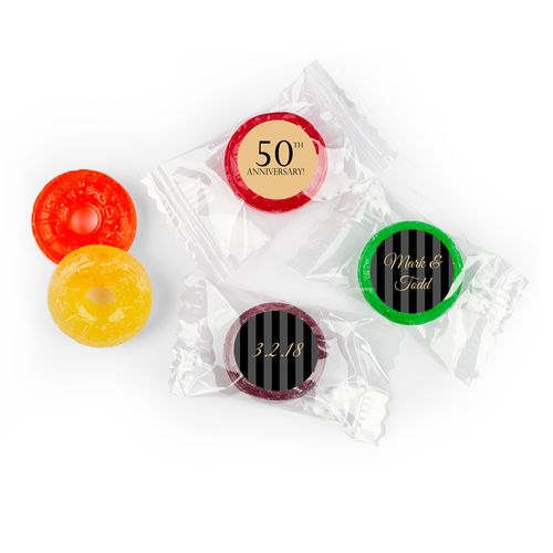 Milestone Personalized Anniversary LifeSavers 5 Flavor Hard Candy Assembled