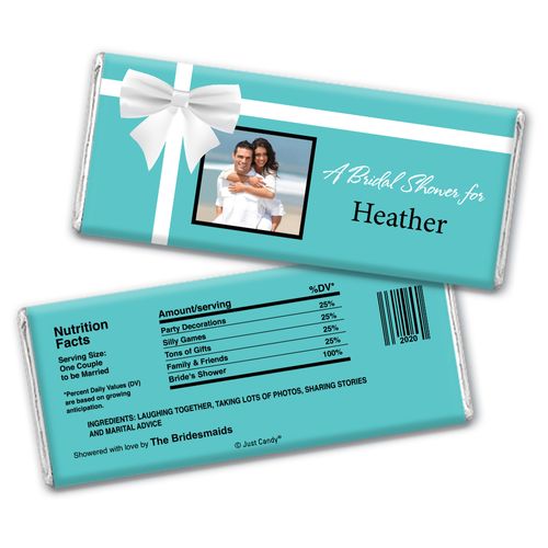 Memories Begin Here Shower Favors Personalized Candy Bar - Wrapper Only