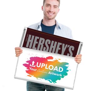 Personalized Add Your Artwork Giant 5lb Hershey's Chocolate Bar