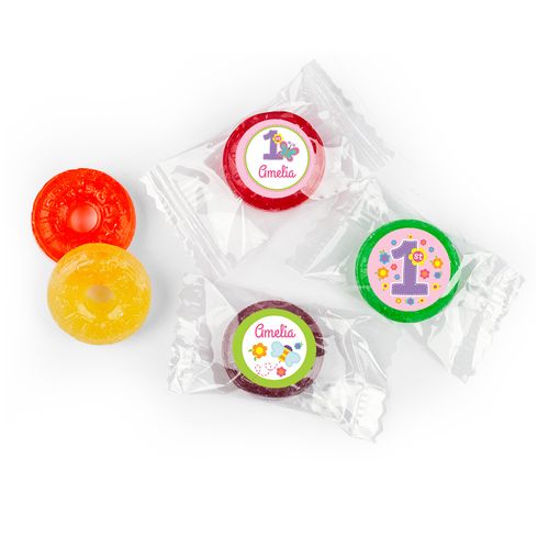 Personalized Birthday Butterfly Life Savers 5 Flavor Hard Candy