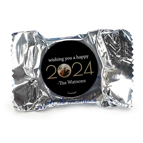 Personalized York Peppermint Patties - New Year's Eve Glitter Photo