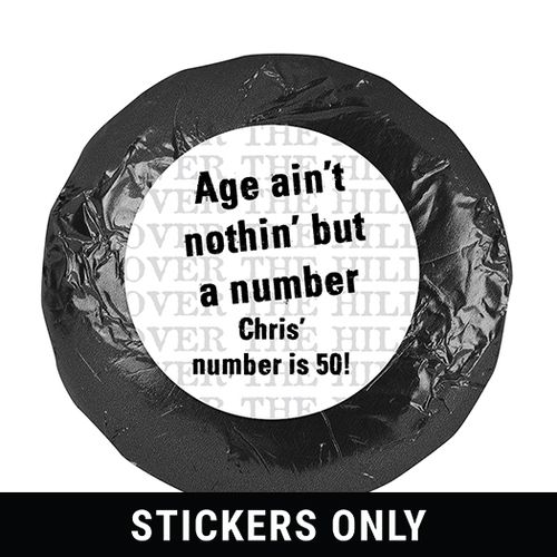 Nothin' but a Number 1.25" Sticker (48 Stickers)