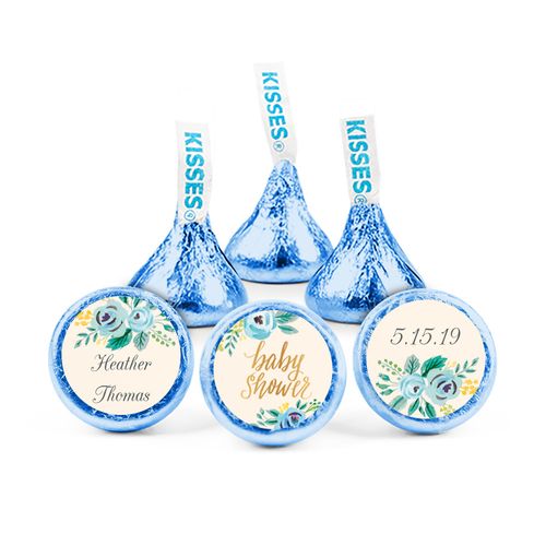 Personalized Baby Shower Blooming Baby Hershey's Kisses
