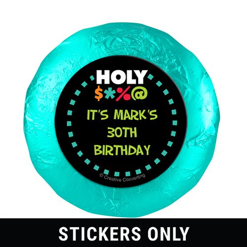 Personalized Birthday Bleep 1.25" Stickers (48 Stickers)