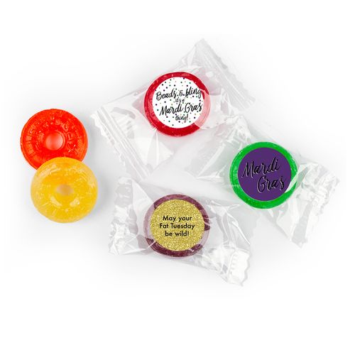 Mardi Gras Beads & Bling Life Savers 5 Flavor Hard Candy