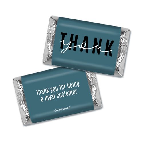 Personalized Hershey's Miniature Wrappers Only - Employee Appreciation Big Thank You