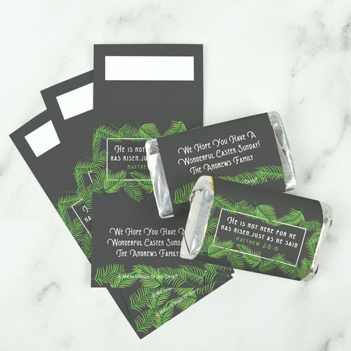 Personalized Easter Botanical Bible Verse Mini Wrappers