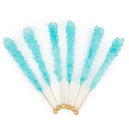 Cotton Candy Rock Candy on a Stick (36 Pack)