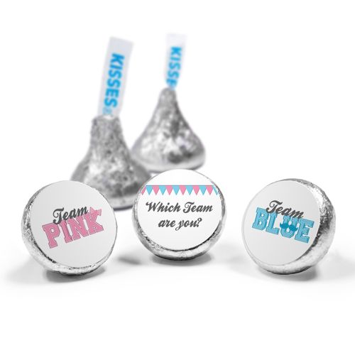 Gender Reveal Baby Shower Banners Hershey's Kisses
