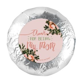 Mother's Day Thank You Bouquet 1.25" Sticker (48 Stickers)