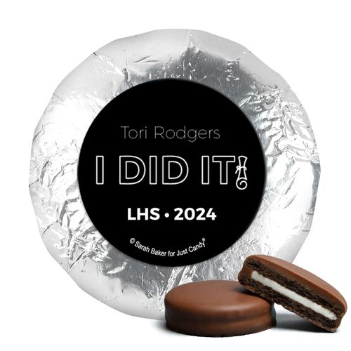 Personalized Graduation I Did It! Chocolate Covered Oreos