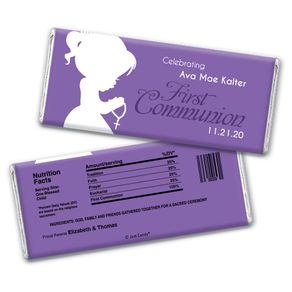 Precious Prayers Personalized Candy Bar - Wrapper Only