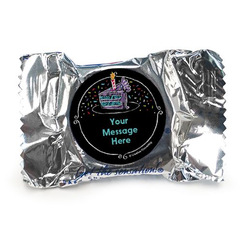 Chalk Birthday Personalized York Peppermint Patties (84 Pack)