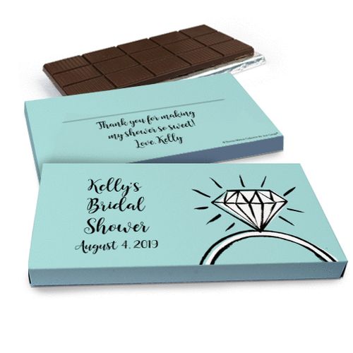 Deluxe Personalized Last Fling Chocolate Bar in Gift Box (3oz Bar)