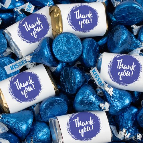 Thank You Candy Hershey's Miniatures and Kisses