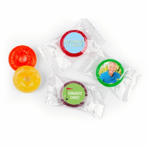 Personalized Bonnie Marcus Collection Retirement Gone Golfin' Assembled LifeSavers 5 Flavor Hard Candy (300 Pack)