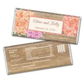 Bonnie Marcus Collection Personalized Chocolate Bar Personalized Candy Wedding Favors Beautiful Love