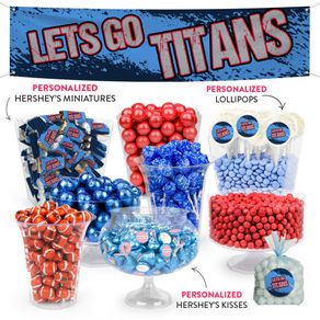 Lets Go Titans Deluxe Candy Buffet