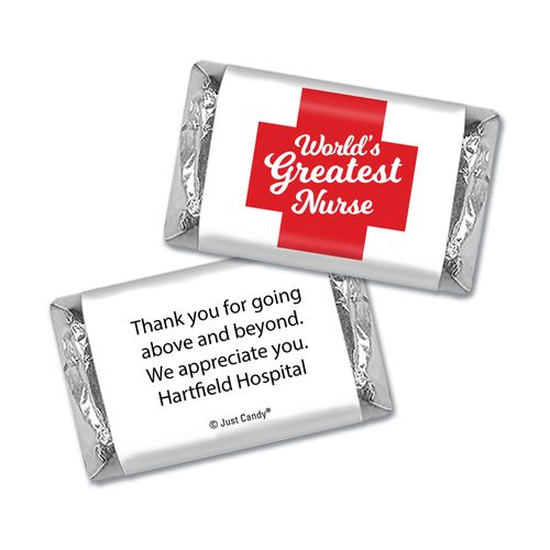 Personalized Red Cross Mini Wrappers Only
