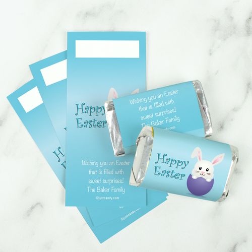 Funny Bunny Personalized Miniature Wrappers