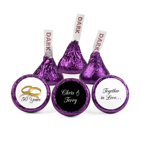 Personalized Anniversary Lifetime Together Hershey's Kisses
