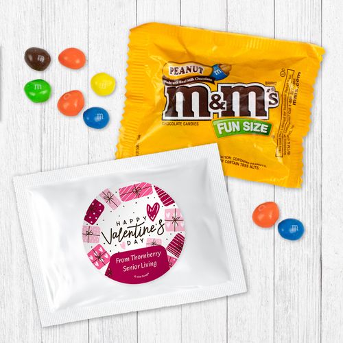 Personalized Valentine's Day Gifts - Peanut M&Ms